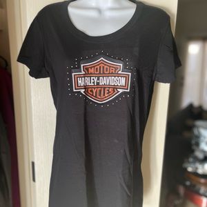 NWT women’s tee blk LG